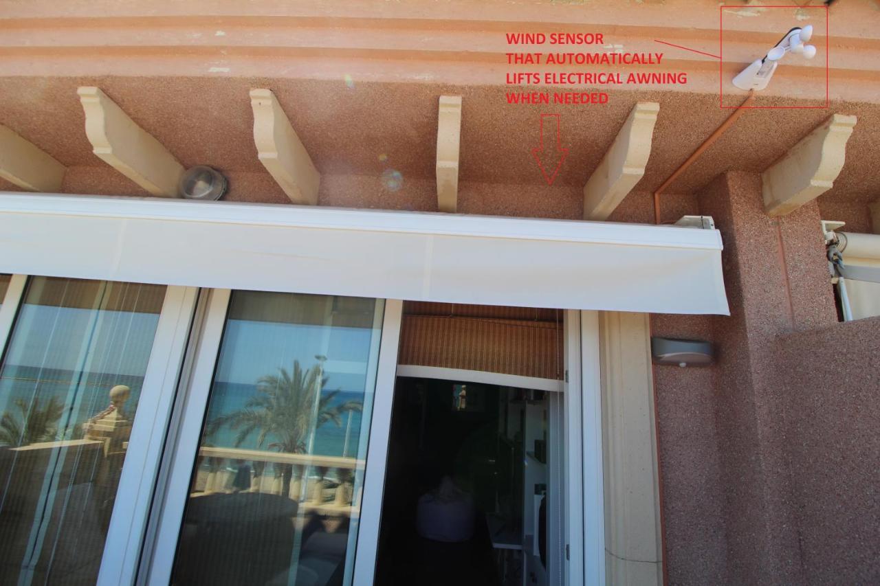 Atico Duplex De Lujo Frente Al Mar. 1A Linea Playa Lägenhet El Campello Exteriör bild