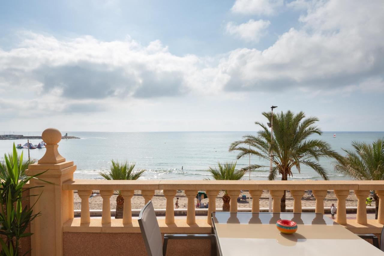 Atico Duplex De Lujo Frente Al Mar. 1A Linea Playa Lägenhet El Campello Exteriör bild