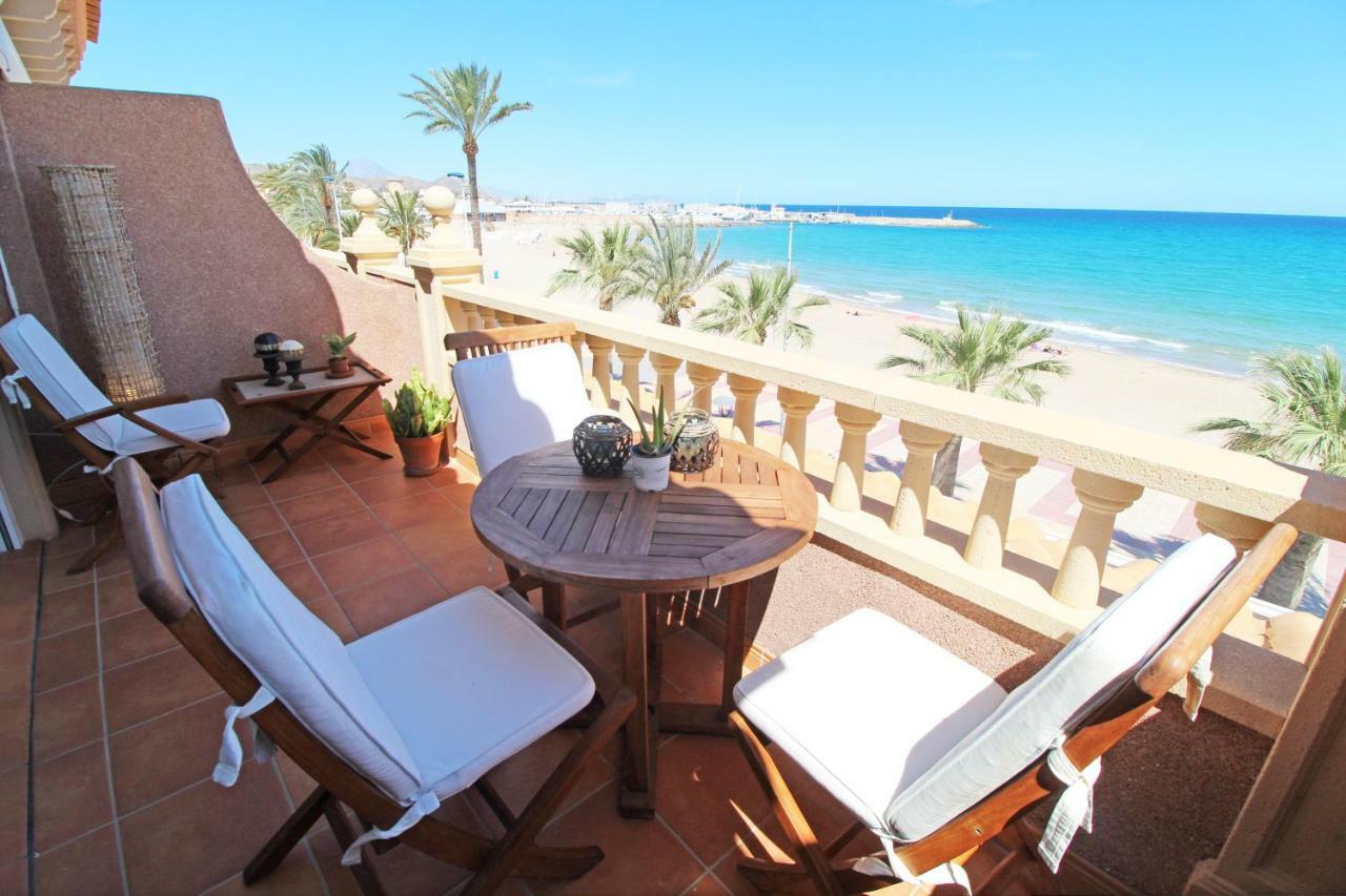Atico Duplex De Lujo Frente Al Mar. 1A Linea Playa Lägenhet El Campello Exteriör bild